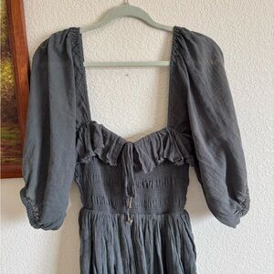 Free People Slate Oasis Midi Dress